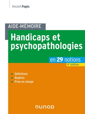 cover image of Handicaps et psychopathologies